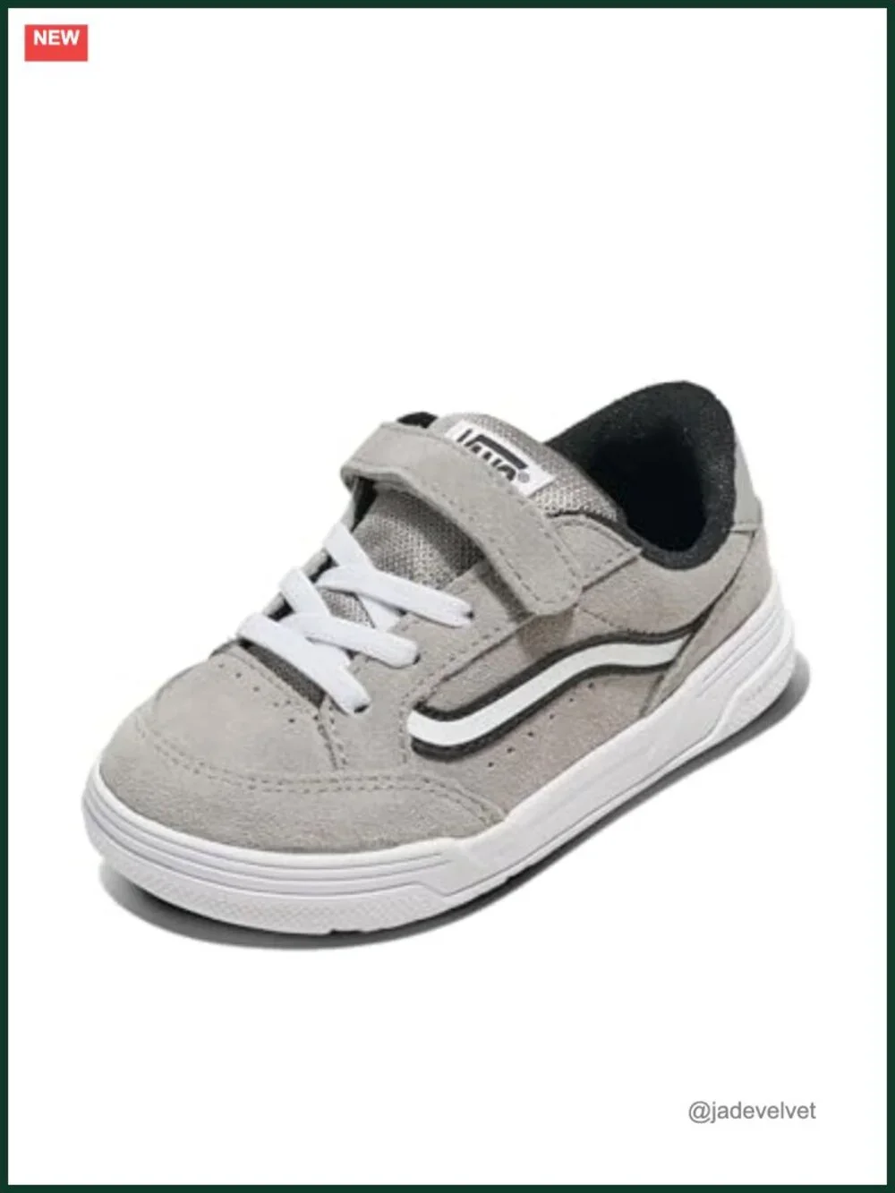 Kids Y2K Skate Inspired Fashion Sneakers, Hook & Loop Casual Shoes